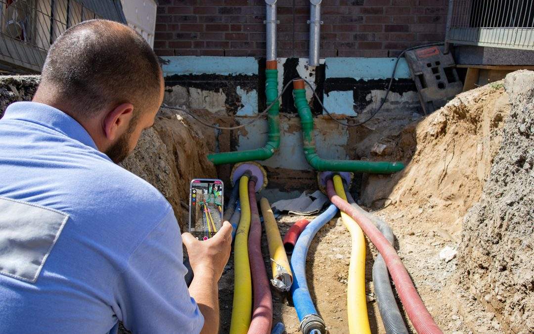 B_I Medien: Einmessung von Hausanschlüssen mit dem Smartphone