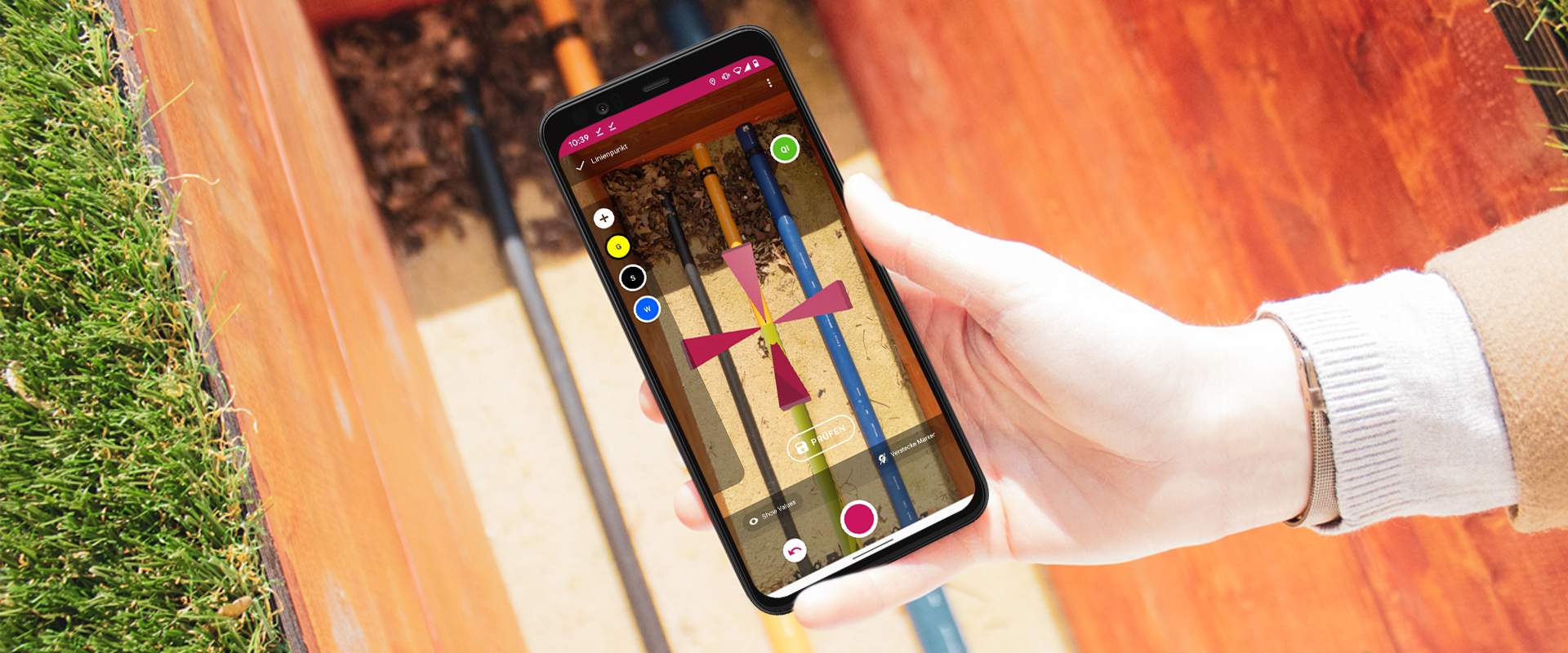 Vermessung mit dem Smartphone